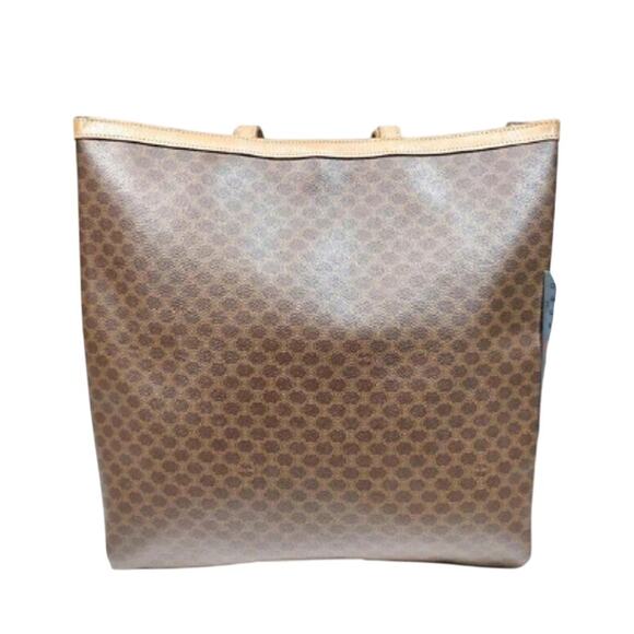 Celine Signature Macadam Leather Shoulder Tote Bag (CEXX170) - Picture 2 of 9
